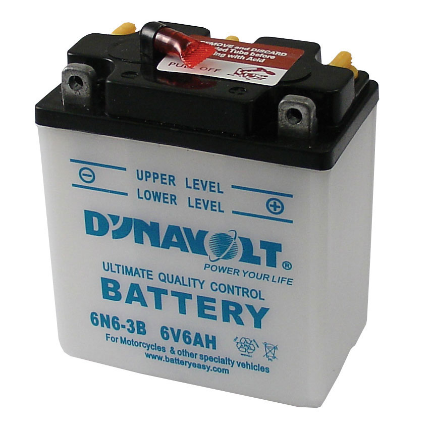 Batterie moto 6N4B-2A 6V 4Ah