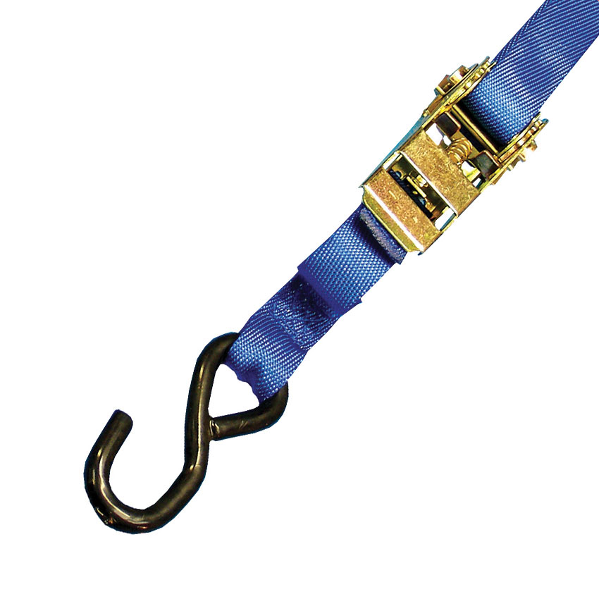 Ratchet Tie Down Strap Kit Blue 5m X 25mm