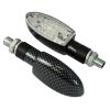 LED Orb Indicators Carbon Body