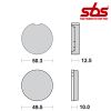 SBS 503 Brake Pad Kit
