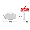 SBS 575 Brake Pad Kit