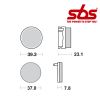 SBS 637 Brake Pad Kit