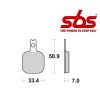 SBS 656 Brake Pad Kit