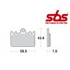 SBS 666 Brake Pad Kit