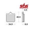 SBS 870 Brake Pad Kit