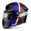 AIROH Helmet GP500 Full Face Motorcycle Helmet - Scrape Black Gloss