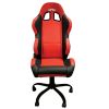Team Chair Foggy Red With Black Trim