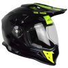 JUST1 J34 Shape Adventure Crash Helmet - Neon Yellow