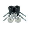 KTM 1190 RC8 08 Black Frame Sliders