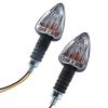 Motorcycle Arrow Indicators With Black Body And Clear Lens