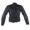 Ladies 'Insignia' Textile Waterproof Motorcycle Jacket (Black)