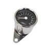 Mini Chrome Motorcycle Tachometer - Kawasaki 1:5 Ratio