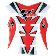 MotoGP Tank Pad - Red & Carbon