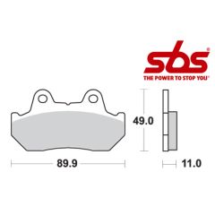 SBS 542 Brake Pad Kit