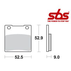 SBS 556 Brake Pad Kit