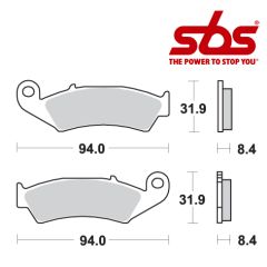 SBS 623 Brake Pad Kit
