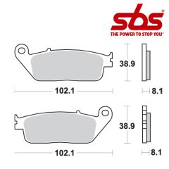 SBS 627 Brake Pad Kit