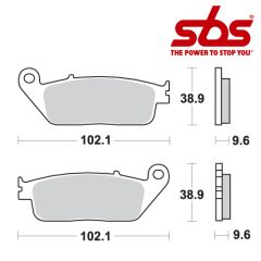 SBS 630 Brake Pad Kit