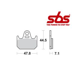 SBS 659 Brake Pad Kit