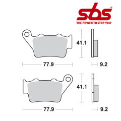 SBS 675 Brake Pad Kit