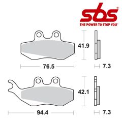 SBS 689 Brake Pad Kit