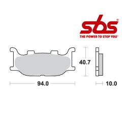 SBS 691 Brake Pad Kit