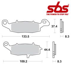 SBS 705 Brake Pad Kit