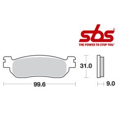 SBS 728 Brake Pad Kit