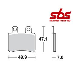 SBS 773 Brake Pad Kit