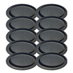 Bike It Motorcycle Oval Bike Stand Pucks (10 Pack)