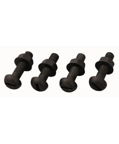 Black Number Plate Bolts & Nuts