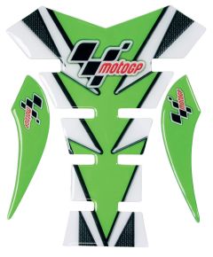 MotoGP Tank Pad - Green & Carbon