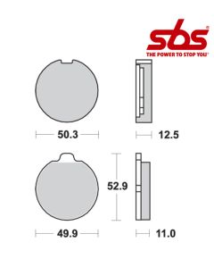 SBS 511 Brake Pad Kit