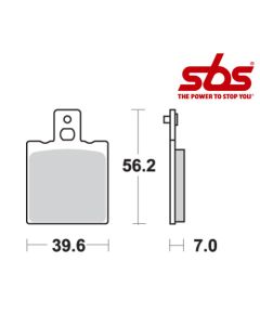 SBS 519 Brake Pad Kit