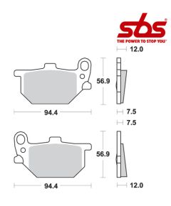 SBS 528 Brake Pad Kit