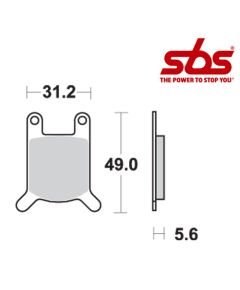SBS 532 Brake Pad Kit