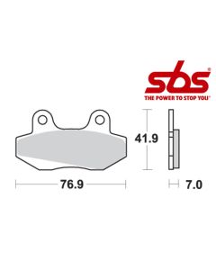 SBS 551 Brake Pad Kit
