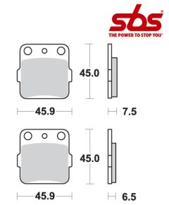 SBS 562 Brake Pad Kit