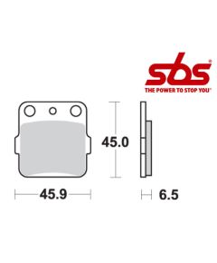 SBS 584 Brake Pad Kit