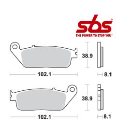 SBS 627 Brake Pad Kit