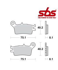 SBS 629 Brake Pad Kit