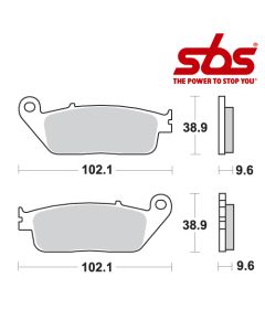 SBS 630 Brake Pad Kit