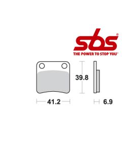 SBS 643 Brake Pad Kit