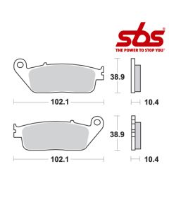 SBS 654 Brake Pad Kit