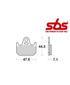 SBS 659 Brake Pad Kit