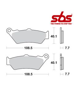 SBS 674 Brake Pad Kit