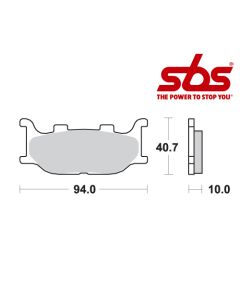 SBS 691 Brake Pad Kit