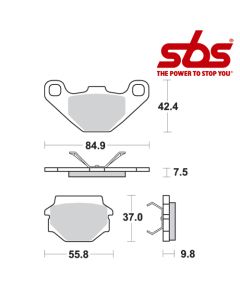 SBS 692 Brake Pad Kit