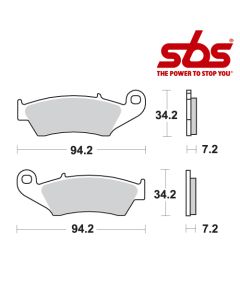 SBS 694 Brake Pad Kit