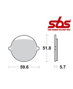 SBS 699 Brake Pad Kit